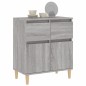 vidaXL Aparador de madera contrachapada gris Sonoma 60x35x70 cm vidaXL Aparador de madera contrachapada gris Sonoma 60x35x70 cm