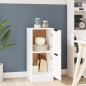 vidaXL Aparador de madera contrachapada blanco 30x30x70 cm vidaXL Aparador de madera contrachapada blanco 30x30x70 cm
