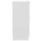 vidaXL Aparador de madera contrachapada blanco 30x30x70 cm vidaXL Aparador de madera contrachapada blanco 30x30x70 cm