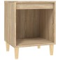 vidaXL Mesitas de noche 2 unidades roble Sonoma 40x35x50 cm vidaXL Mesitas de noche 2 unidades roble Sonoma 40x35x50 cm