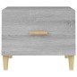 vidaXL Mesas de centro 2 uds madera ingeniería gris Sonoma 50x50x40 cm vidaXL Mesas de centro 2 uds madera ingeniería gris Sonoma 50x50x40 cm
