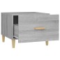 vidaXL Mesas de centro 2 uds madera ingeniería gris Sonoma 50x50x40 cm vidaXL Mesas de centro 2 uds madera ingeniería gris Sonoma 50x50x40 cm