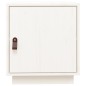vidaXL Mesitas de noche 2 uds madera maciza pino blanco 40x34x45 cm vidaXL Mesitas de noche 2 uds madera maciza pino blanco 40x34x45 cm