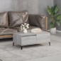 vidaXL Mesa de centro madera contrachapada gris Sonoma 90x50x36,5 cm vidaXL Mesa de centro madera contrachapada gris Sonoma 90x50x36,5 cm