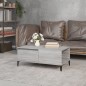 vidaXL Mesa de centro madera contrachapada gris Sonoma 90x50x36,5 cm vidaXL Mesa de centro madera contrachapada gris Sonoma 90x50x36,5 cm