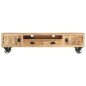 vidaXL Mueble de TV de madera maciza de mango 150x30x37 cm vidaXL Mueble de TV de madera maciza de mango 150x30x37 cm