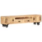 vidaXL Mueble de TV de madera maciza de mango 150x30x37 cm vidaXL Mueble de TV de madera maciza de mango 150x30x37 cm