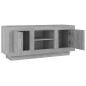 vidaXL Mueble para TV madera contrachapada gris Sonoma 102x35x45 cm vidaXL Mueble para TV madera contrachapada gris Sonoma 102x35x45 cm