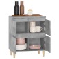 vidaXL Aparador de madera contrachapada gris hormigón 60x35x70 cm vidaXL Aparador de madera contrachapada gris hormigón 60x35x70 cm
