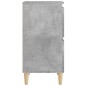 vidaXL Aparador de madera contrachapada gris hormigón 60x35x70 cm vidaXL Aparador de madera contrachapada gris hormigón 60x35x70 cm