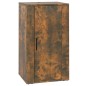 vidaXL Aparador madera contrachapada color roble ahumado 40x33x70 cm vidaXL Aparador madera contrachapada color roble ahumado 40x33x70 cm
