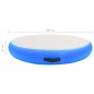 vidaXL Esterilla inflable de gimnasia y bomba PVC azul 100x100x10 cm vidaXL Esterilla inflable de gimnasia y bomba PVC azul 100x100x10 cm