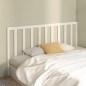vidaXL Cabecero de cama madera maciza de pino blanco 206x4x100 cm vidaXL Cabecero de cama madera maciza de pino blanco 206x4x100 cm