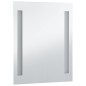 vidaXL Espejo de pared de baño con LED 60x80 cm vidaXL Espejo de pared de baño con LED 60x80 cm