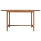 vidaXL Mesa de jardín de madera maciza de teca 150x150x75 cm vidaXL Mesa de jardín de madera maciza de teca 150x150x75 cm