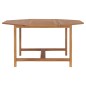 vidaXL Mesa de jardín de madera maciza de teca 150x150x75 cm vidaXL Mesa de jardín de madera maciza de teca 150x150x75 cm