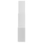 vidaXL Estante de cubo de pared madera contrachapada blanco 78x15x93cm vidaXL Estante de cubo de pared madera contrachapada blanco 78x15x93cm