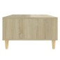 vidaXL Mesa de centro madera contrachapada color roble 103,5x60x35 cm vidaXL Mesa de centro madera contrachapada color roble 103,5x60x35 cm