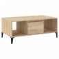 vidaXL Mesa de centro madera contrachapada roble Sonoma 90x50x36,5 cm vidaXL Mesa de centro madera contrachapada roble Sonoma 90x50x36,5 cm