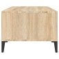 vidaXL Mesa de centro madera contrachapada roble Sonoma 90x50x36,5 cm vidaXL Mesa de centro madera contrachapada roble Sonoma 90x50x36,5 cm