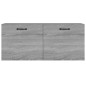 vidaXL Armario de pared madera contrachapada gris Sonoma 80x35x36,5 cm vidaXL Armario de pared madera contrachapada gris Sonoma 80x35x36,5 cm
