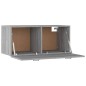 vidaXL Armario de pared madera contrachapada gris Sonoma 80x35x36,5 cm vidaXL Armario de pared madera contrachapada gris Sonoma 80x35x36,5 cm