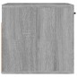 vidaXL Armario de pared madera contrachapada gris Sonoma 80x35x36,5 cm vidaXL Armario de pared madera contrachapada gris Sonoma 80x35x36,5 cm