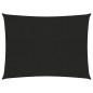 vidaXL Toldo de vela negro HDPE 160 g/m² 3x4 m vidaXL Toldo de vela negro HDPE 160 g/m² 3x4 m