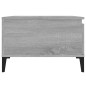 vidaXL Mesa de centro madera contrachapada gris Sonoma 55x55x36,5 cm vidaXL Mesa de centro madera contrachapada gris Sonoma 55x55x36,5 cm