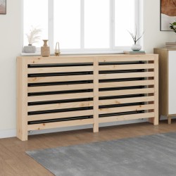 vidaXL Cubierta de radiador madera maciza de pino 169x19x84 cm