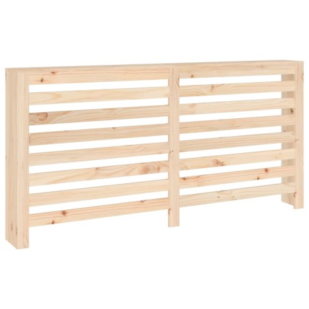 vidaXL Cubierta de radiador madera maciza de pino 169x19x84 cm