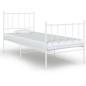 vidaXL Estructura de cama de metal blanco 90x200 cm vidaXL Estructura de cama de metal blanco 90x200 cm