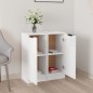 vidaXL Aparadores 2 uds madera contrachapada blanco 30x30x70 cm vidaXL Aparadores 2 uds madera contrachapada blanco 30x30x70 cm