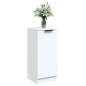 vidaXL Aparadores 2 uds madera contrachapada blanco 30x30x70 cm vidaXL Aparadores 2 uds madera contrachapada blanco 30x30x70 cm
