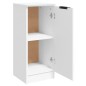 vidaXL Aparadores 2 uds madera contrachapada blanco 30x30x70 cm vidaXL Aparadores 2 uds madera contrachapada blanco 30x30x70 cm
