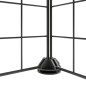 vidaXL Jaula para mascotas de 36 paneles puerta acero negro 35x35 cm vidaXL Jaula para mascotas de 36 paneles puerta acero negro 35x35 cm