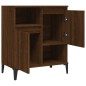 vidaXL Aparador madera contrachapada marrón roble 60x35x70 cm vidaXL Aparador madera contrachapada marrón roble 60x35x70 cm