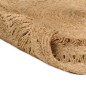 vidaXL Alfombra de área trenzada a mano redonda yute 180 cm vidaXL Alfombra de área trenzada a mano redonda yute 180 cm