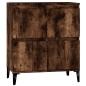 vidaXL Aparador madera contrachapada color roble ahumado 60x35x70 cm vidaXL Aparador madera contrachapada color roble ahumado 60x35x70 cm