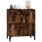 vidaXL Aparador madera contrachapada color roble ahumado 60x35x70 cm vidaXL Aparador madera contrachapada color roble ahumado 60x35x70 cm
