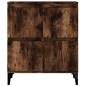vidaXL Aparador madera contrachapada color roble ahumado 60x35x70 cm vidaXL Aparador madera contrachapada color roble ahumado 60x35x70 cm