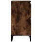 vidaXL Aparador madera contrachapada color roble ahumado 60x35x70 cm vidaXL Aparador madera contrachapada color roble ahumado 60x35x70 cm