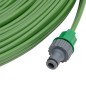 vidaXL Manguera de riego 3 tubos PVC verde 7,5 m vidaXL Manguera de riego 3 tubos PVC verde 7,5 m