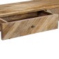 vidaXL Mesa consola de madera maciza de mango 118x30x80 cm vidaXL Mesa consola de madera maciza de mango 118x30x80 cm