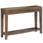 vidaXL Mesa consola de madera maciza de mango 118x30x80 cm vidaXL Mesa consola de madera maciza de mango 118x30x80 cm