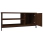 vidaXL Mueble de TV madera contrachapada roble marrón 100x40x45 cm