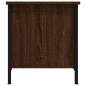 vidaXL Mueble de TV madera contrachapada roble marrón 100x40x45 cm