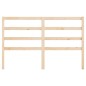 vidaXL Cabecero de cama madera maciza de pino 126x4x100 cm vidaXL Cabecero de cama madera maciza de pino 126x4x100 cm