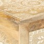 vidaXL Mesita de noche pintada a mano madera maciza mango 40x30x60 cm vidaXL Mesita de noche pintada a mano madera maciza mango 40x30x60 cm