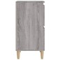 vidaXL Aparador de madera contrachapada gris Sonoma 60x35x70 cm vidaXL Aparador de madera contrachapada gris Sonoma 60x35x70 cm